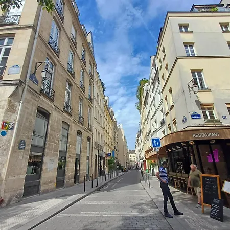 Elegant & Quiet In Le Marais Near De Appartamento *